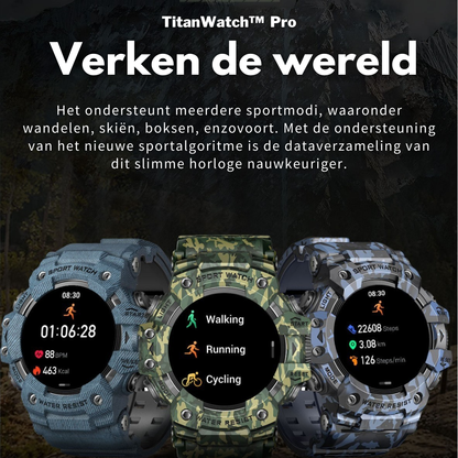 TitanWatch™ Pro – Indestructible Smartwatch