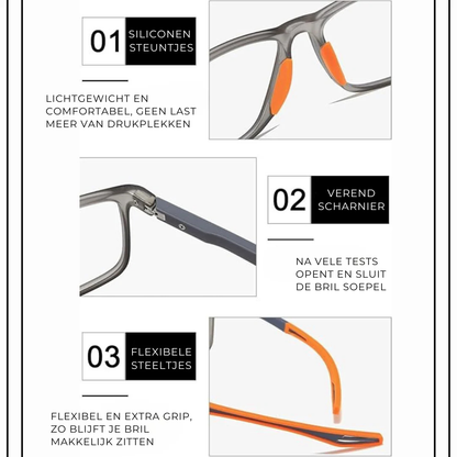 ClearView™ Pro – Multifocale Leesbril met HD-Lenzen