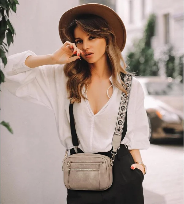 Frondo Quilted Crossbody Schoudertas