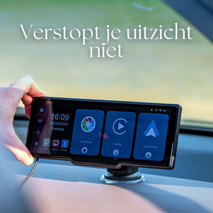 DriveView™ Pro – Draadloze CarPlay & Android Auto Tablet