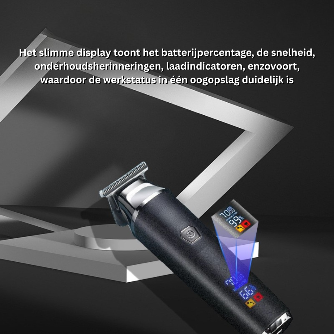 BarberPro™ Max – Draadloze & Duurzame Haartrimmer