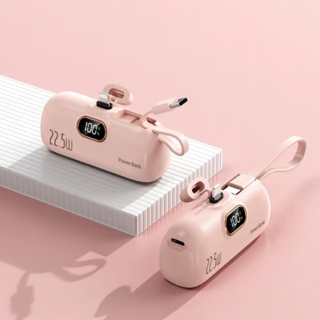 VoltGo™ Max – Compacte & Krachtige Oplader voor Onderweg