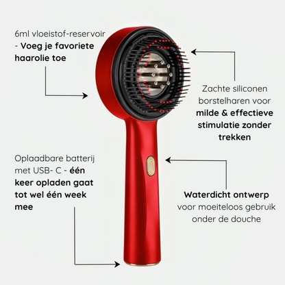 GrowScalp™ Pro – Scalp Massager & Borstel voor Sterker & Voller Haar