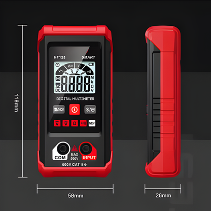 VoltSense™ Pro – Digitale Multimeter voor Spanning, Stroom & Weerstand