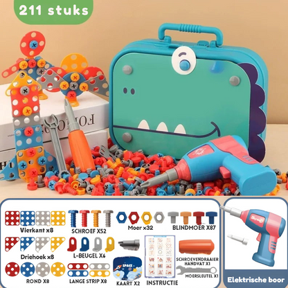 TinyTools™ Box – Montessori DIY Gereedschapskist voor Kinderen