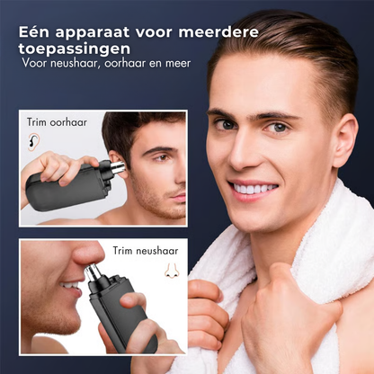 TrimNose™ Pro – Veilige & Pijnloze Neus- en Oortrimmer