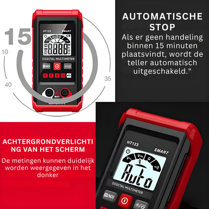 VoltSense™ Pro – Digitale Multimeter voor Spanning, Stroom & Weerstand