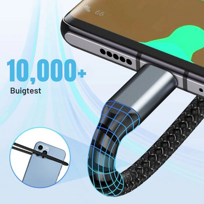 PowerLink™ Pro – Snellaad & Duurzame Oplaadkabel