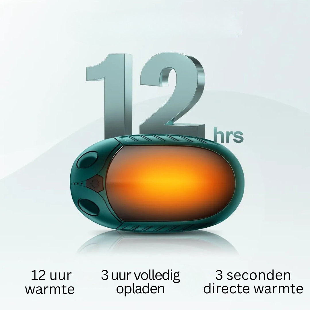 PalmGlow™ Pro – Instant Handverwarmer voor Koude Dagen & Reizen