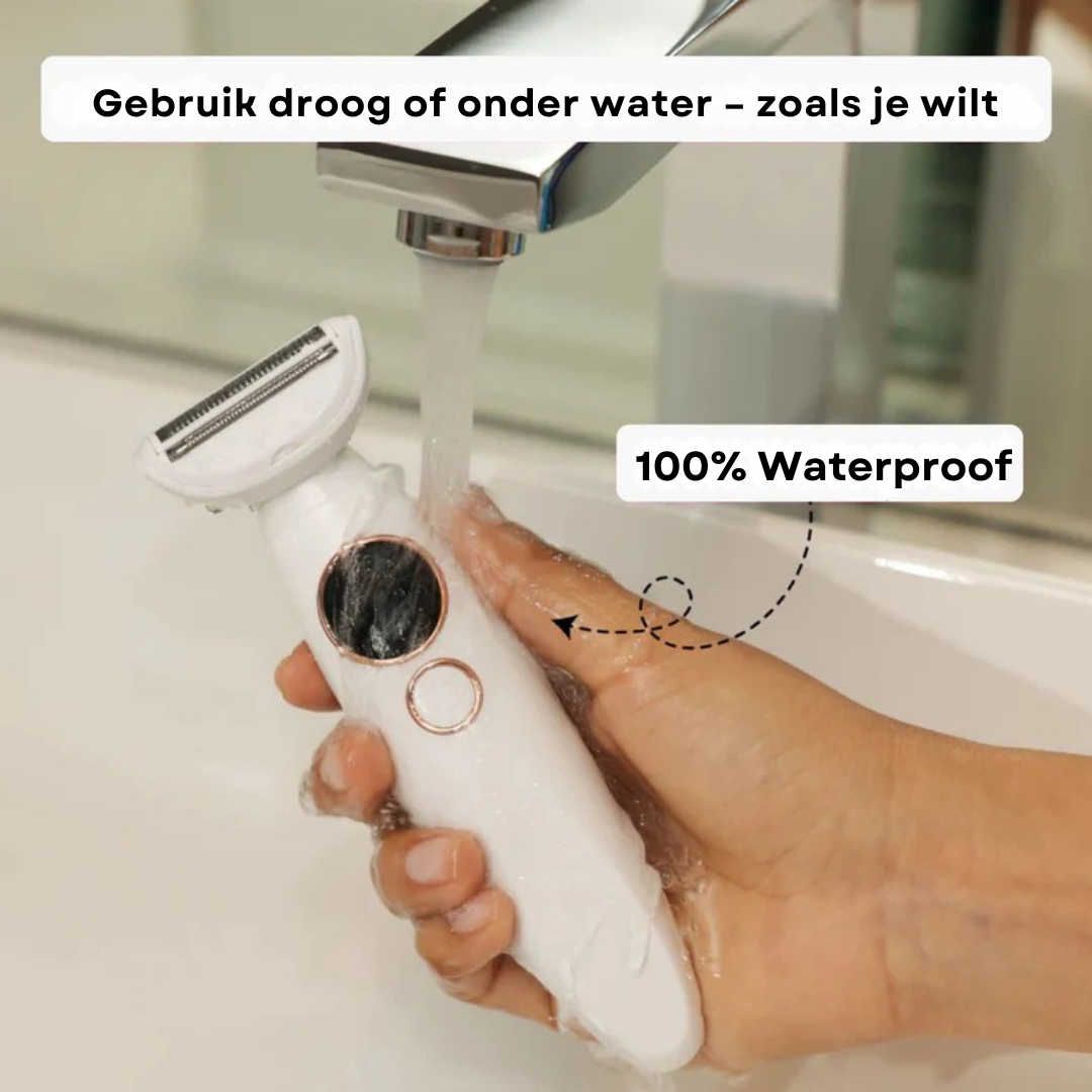 SilkGroom™ 5-in-1 – Pijnloos Scheerapparaat voor Zijdezachte Huid
