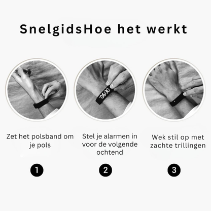 DreamPulse™ Lite - Geluidloze Polswekker met Vibratie