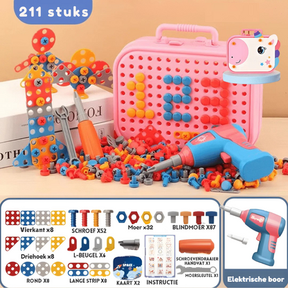 TinyTools™ Box – Montessori DIY Gereedschapskist voor Kinderen