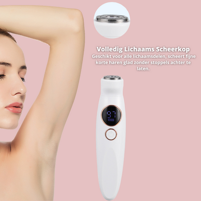 SilkGroom™ 5-in-1 – Pijnloos Scheerapparaat voor Zijdezachte Huid