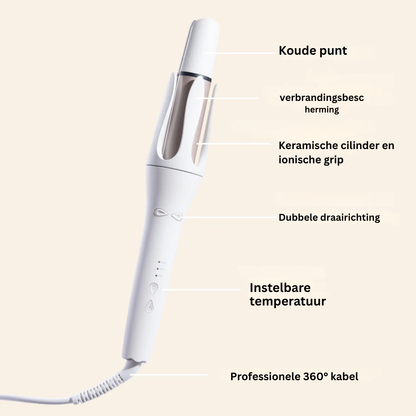 CurlEase™ Pro – Automatische Krultang voor Perfecte Krullen