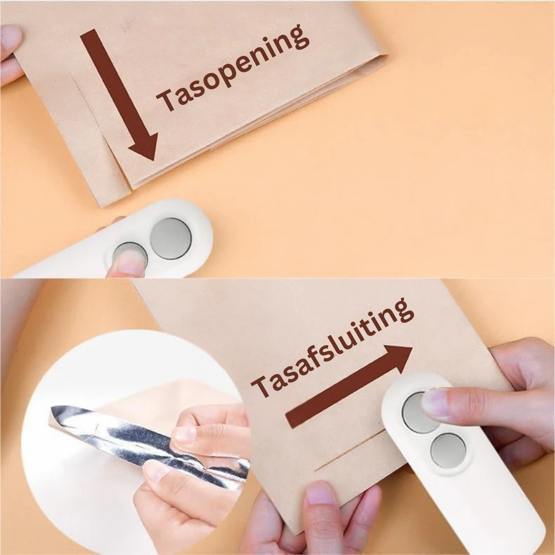 SealMate™ Pro – Oplaadbare Zaksealer voor Versheid