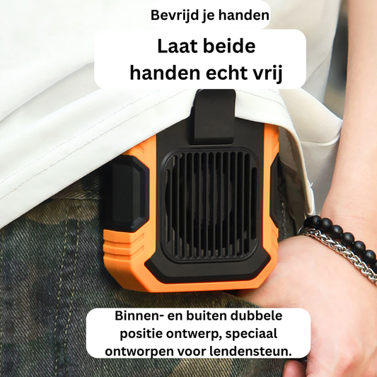 BreezePro™ Werkventilator – Krachtige & Stille Koeling