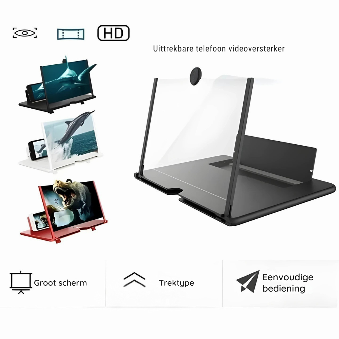 ViewMax™ Pro – Beeldscherm Vergroter voor Smartphone