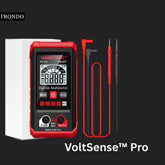 VoltSense™ Pro – Digitale Multimeter voor Spanning, Stroom & Weerstand