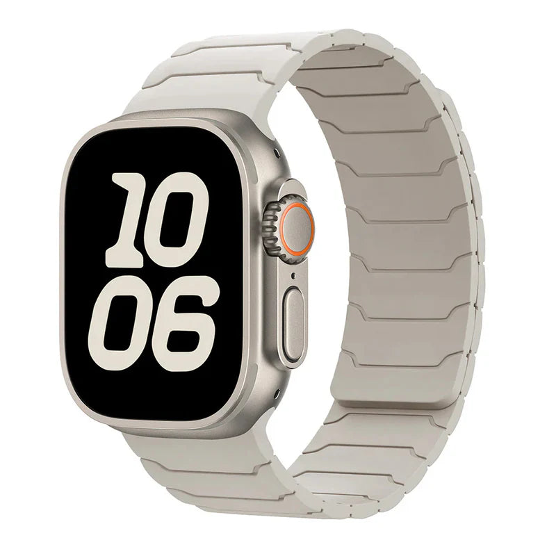 MagniBand™ Flex – Siliconen Magnetische Apple Watch Band